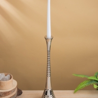 Подсвечник "Шампань" 10х10х41 см, алюминий