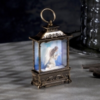 Светодиодная фигура «Фонарь с ангелом» 7.6 × 13.5 × 3.2 см, пластик, батарейки AG13х3 (в комплекте), свечение тёплое белое Светодиодная фигура «Фонарь с ангелом» 7.6 × 13.5 × 3.2 см, пластик, батарейки AG13х3 (в комплекте), свечение тёплое белое