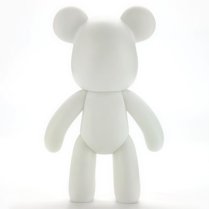 Рисование акрилом на пластиковой фигурке &laquo;Мишка&raquo;, голубой, набор для творчества Флюид-арт