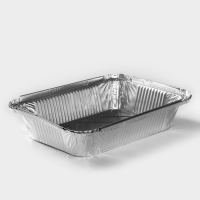 Набор форм из фольги для запекания и выпечки Доляна, 960 мл, 21,5&times;14,6&times;5 см, 2 шт