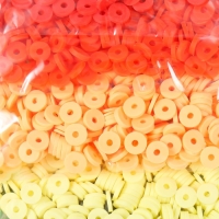 Бусины для творчества PVC "Закат в поле" 5 цветов х 10 гр 0,6 см