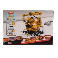 Конструктор винтовой &laquo;Строительный кран&raquo;, 115 деталей, световые и звуковые эффекты