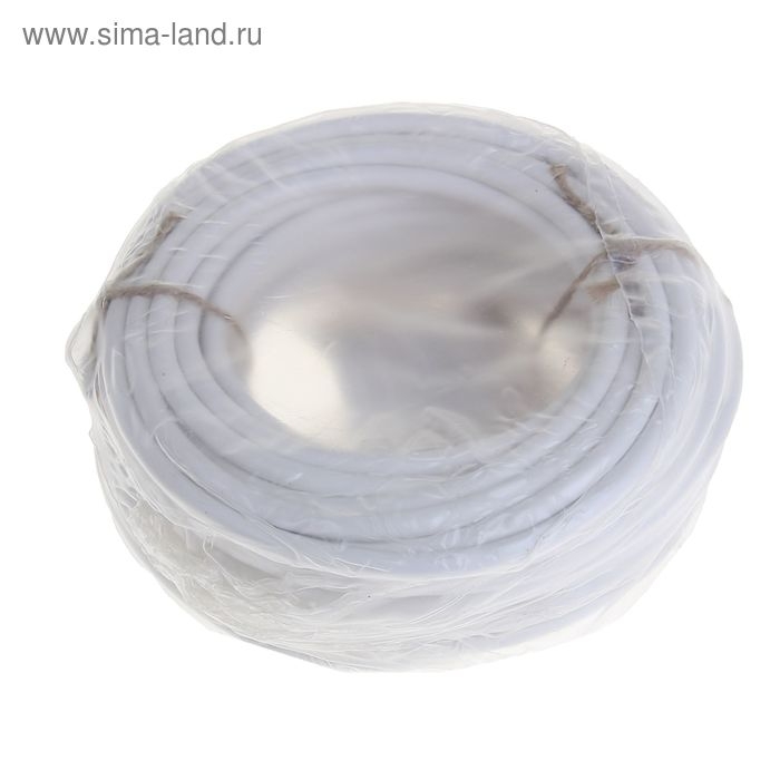 Провод Провод "Мастер Тока" ПВСбм, сечение 2х1.5 мм2, 20 м, белый