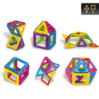 Конструктор магнитный &laquo;Цветные магниты&raquo;, 14 деталей