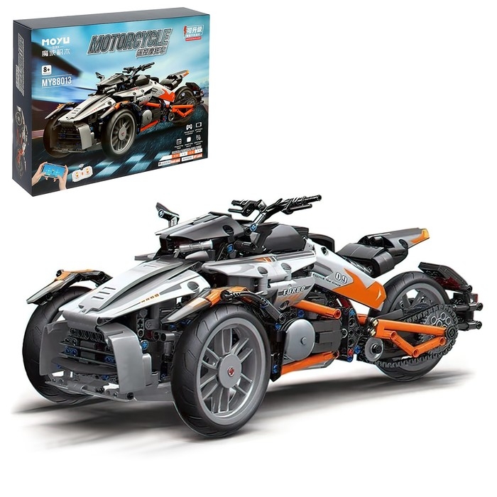 Конструктор &laquo;Трицикл&raquo;, 1228 деталей