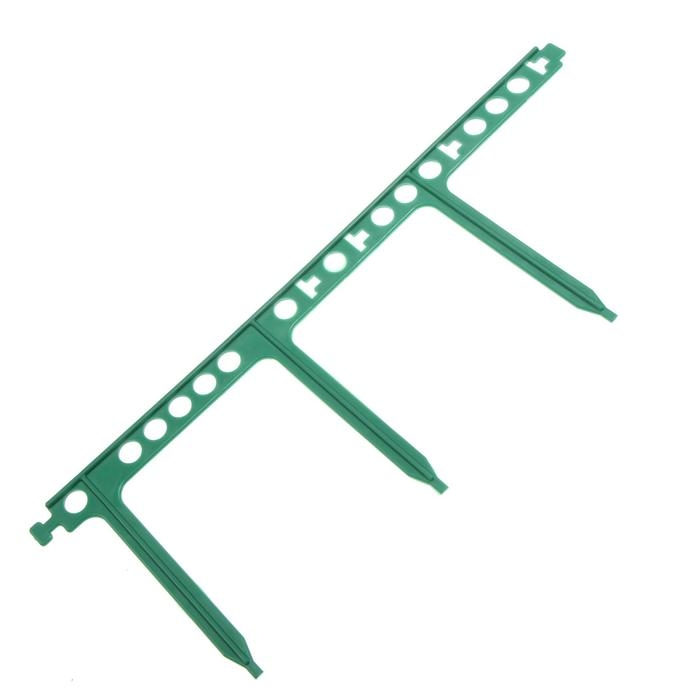 Кустодержатель для клубники, d = 11 см, пластик, набор 10 шт., цвет МИКС Кустодержатель для клубники, d = 11 см, пластик, набор 10 шт., цвет МИКС