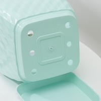 Горшок для цветов с поддоном &laquo;Классика&raquo;, 2 л, пластиковый, цвет мятный