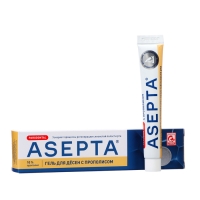 Гель для дёсен "Асепта", с прополисом, 10 г Гель для дёсен "Асепта", с прополисом, 10 г