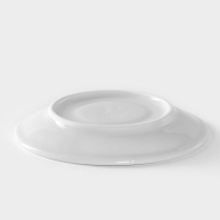 Блюдце фарфоровое &laquo;Мокко&raquo;, d=11,5 см, цвет белый