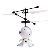 Летающая игрушка &laquo;Космобот с бластером&raquo;, работает от аккумулятора, цвет МИКС