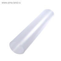 Поликарбонат монолитный, толщина 1 мм, 2,05 &times; 1,25 м, прозрачный, с УФ защитой