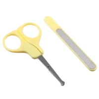 Набор маникюрный детский «Наше Чудо», 4 предмета: ножнички, книпсер, пилочка, щётка Набор маникюрный детский «Наше Чудо», 4 предмета: ножнички, книпсер, пилочка, щётка