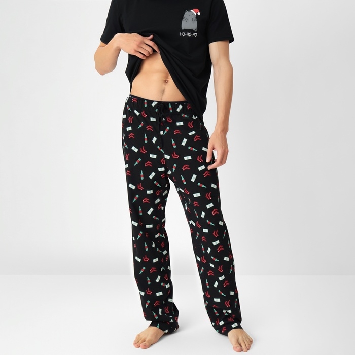Пижама мужская KAFTAN ho ho ho, р.54 Пижама мужская KAFTAN ho ho ho, р.54