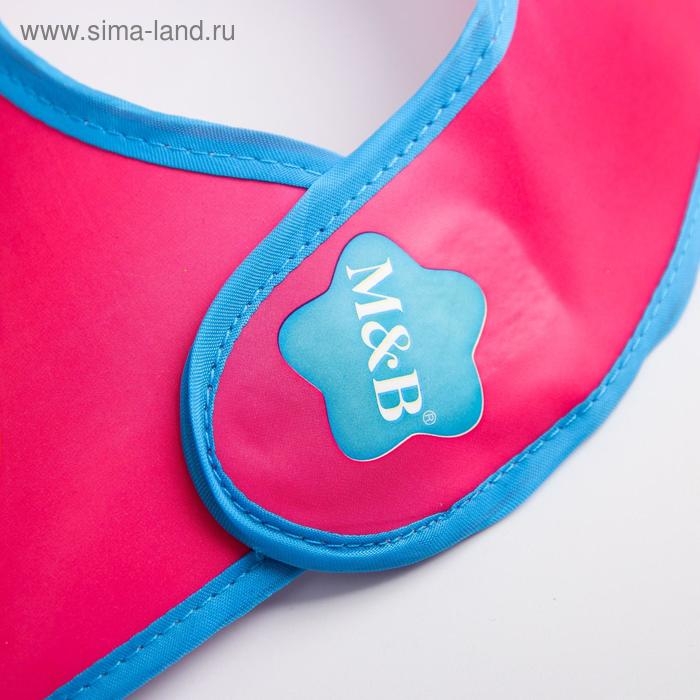 Нагрудник для кормления &laquo;ТРЕНД. Принцессы&raquo; непромокаемый на липучке, МИКС