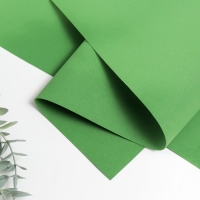 Фоамиран иранский, 0.8-1 мм, тёмно-зелёный/179, 60&times;70 см