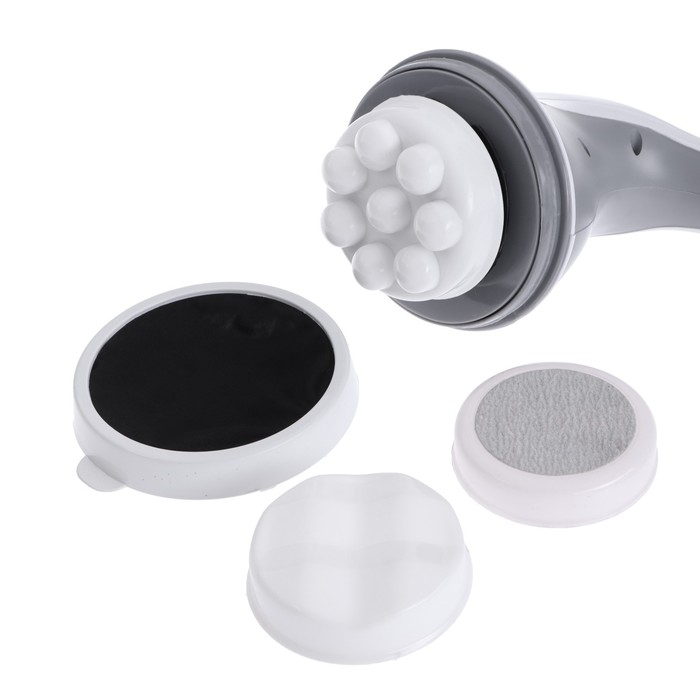 Массажёр для тела Centek CT-2603, 25 Вт, 4 насадки, 7 режимов, вибрационный, серый Массажёр для тела Centek CT-2603, 25 Вт, 4 насадки, 7 режимов, вибрационный, серый