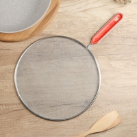 Экран от брызг Доляна, d=24,5 см, с ручкой Экран от брызг Доляна, d=24,5 см, с ручкой