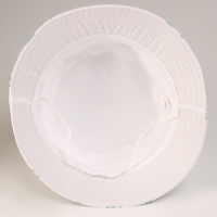 Панама детская для девочки &laquo;Листочки&raquo;, цвет белый, р-р 48-50