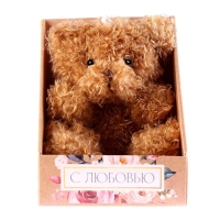 Мягкая игрушка &laquo;C любовью&raquo;, медведь, цвет МИКС