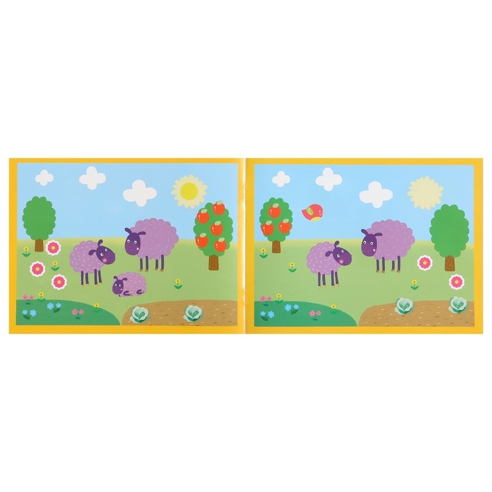 Книжка с наклейками «Домашние животные» Книжка с наклейками «Домашние животные»