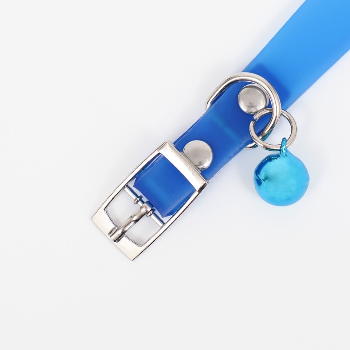 Ошейник со светящимися элементами Ошейник со светящимися элементами "Наслаждение", 30 х 1 см, голубой