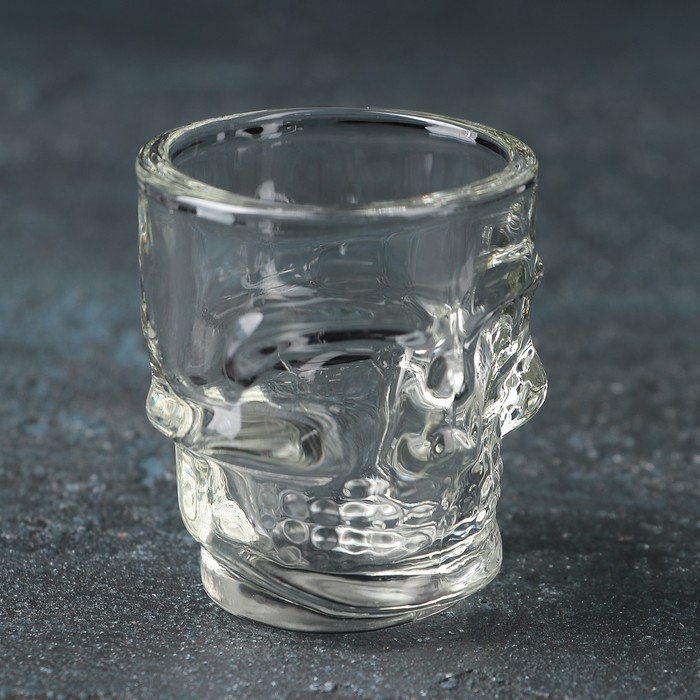 Стопка стеклянная &laquo;Череп. Хэллоуин&raquo;, 50 мл