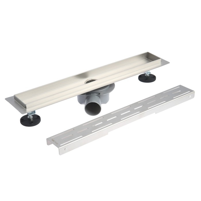 Трап линейный AFLORN AF20207-50, 500х70 мм, c флaнцeм своб. вращения 360°, нерж. сталь Трап линейный AFLORN AF20207-50, 500х70 мм, c флaнцeм своб. вращения 360°, нерж. сталь