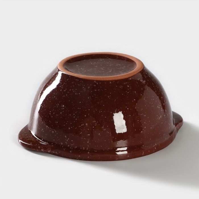 Бульонница &laquo;Мрамор коричневый&raquo;, 500 мл, d=14 см