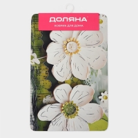 Коврик для дома Доляна Anemona, влаговпитывающий, 39&times;60 см