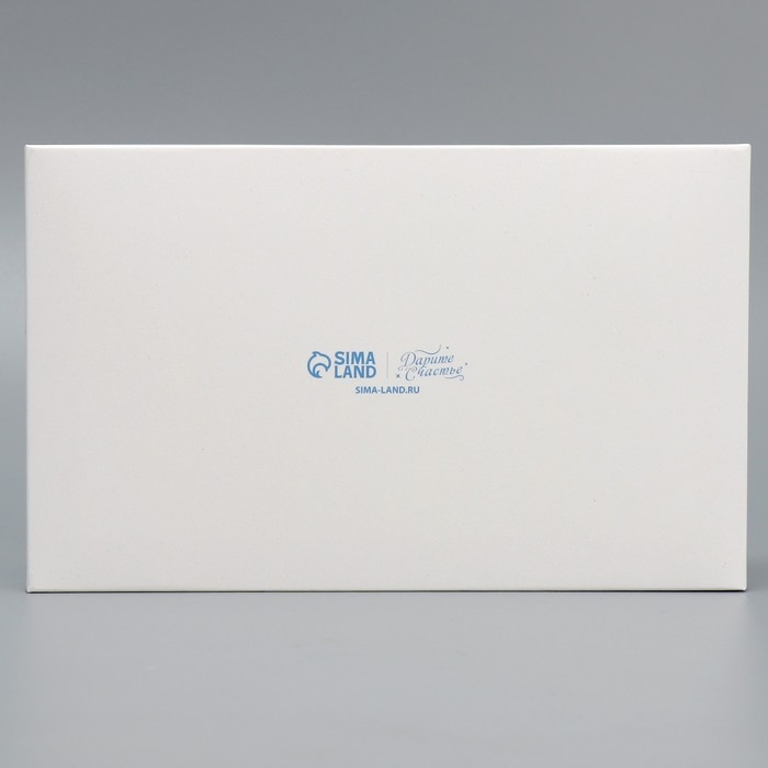 Коробка для десерта &laquo;Волшебных праздников&raquo;, 22 х 8 х 13.5 см, Новый год