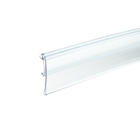 Ценникодержатель полочный, 98,8&times;0,7&times;3,9 см, цвет прозрачный