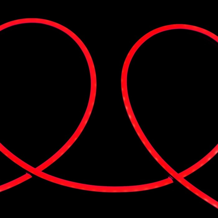 Гибкий неон Luazon Lighting 6 &times; 12 мм, IP65, 10 м, SMD2835, 120 LED/м, 12 В, свечение красное