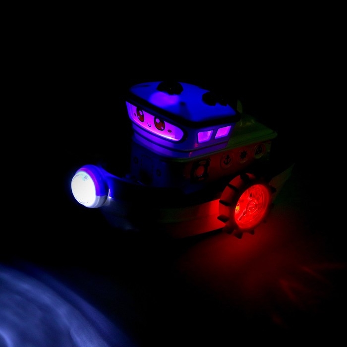 Катер &laquo;Морячок&raquo;, свет, звук, на батарейках