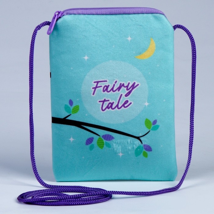 Сумка детская плюшевая Сумка детская плюшевая "Совушки" плоская