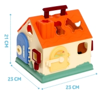 Сортер &laquo;Домик&raquo;, 9 элементов