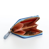 Кошелёк детский на молнии, цвет синий Кошелёк детский на молнии, цвет синий