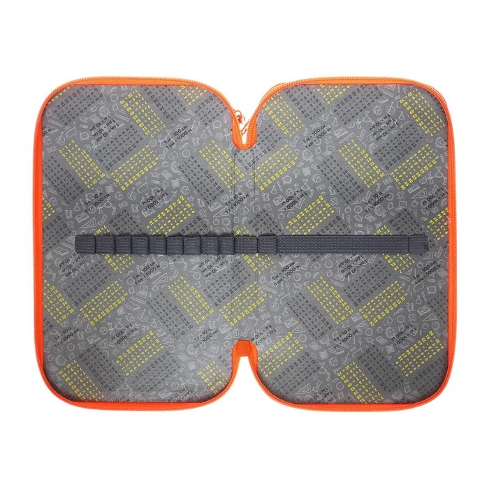 Пенал 3 секции, 125 х 205 х 55 мм, Calligrata 30П26/3 "Зверята", ламинированный картон