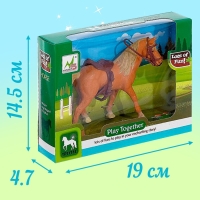 Лошадка &laquo;Эджи&raquo; с аксессуарами