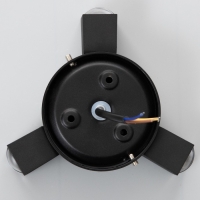 Светильник "Деко" 3хLED 3Вт 4000К IP66 черный 16х4,3х16 см