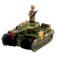 Бинокль «Танк», с ремешком и солдатиком, цвета МИКС Бинокль «Танк», с ремешком и солдатиком, цвета МИКС