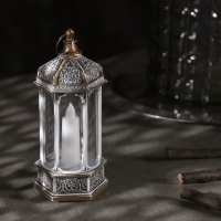 Светодиодная фигура «Свеча в ротонде» 6.3 × 14 × 6.3 см, пластик, батарейки AG13х3 (в копмплекте), свечение тёплое белое Светодиодная фигура «Свеча в ротонде» 6.3 × 14 × 6.3 см, пластик, батарейки AG13х3 (в копмплекте), свечение тёплое белое