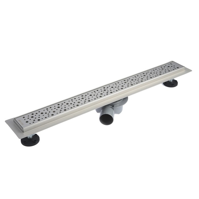 Трап линейный AFLORN AF20307-70, 700х70 мм, c флaнцeм своб. вращения 360°, нерж. сталь Трап линейный AFLORN AF20307-70, 700х70 мм, c флaнцeм своб. вращения 360°, нерж. сталь