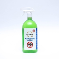 Антисептик VITA UDIN, для рук, спрей, цвет - микс, 1 л Антисептик VITA UDIN, для рук, спрей, цвет - микс, 1 л