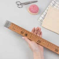 Метр деревянный, 100 см, с клеймом, ГОСТ, толщина 9 мм Метр деревянный, 100 см, с клеймом, ГОСТ, толщина 9 мм