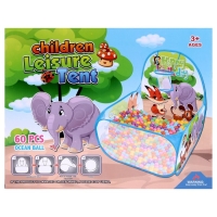 Палатка детская игровая - сухой бассейн для шариков &laquo;Зверята&raquo; без шаров