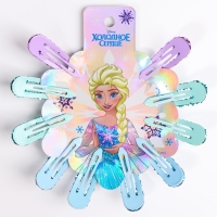 Заколка для волос, 10 штук, Холодное сердце Заколка для волос, 10 штук, Холодное сердце