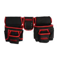 Сумка - пояс двойная MATRIX, 20 карманов, держатель для молотка Сумка - пояс двойная MATRIX, 20 карманов, держатель для молотка