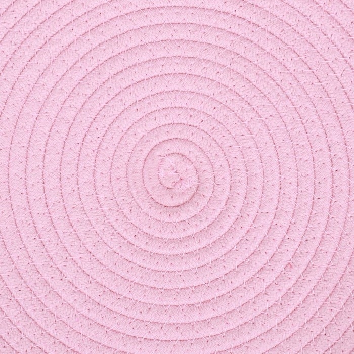 Экологичный лежак для животных, 50 х 50 х 12 см,вес до 25 кг, розово-голубой