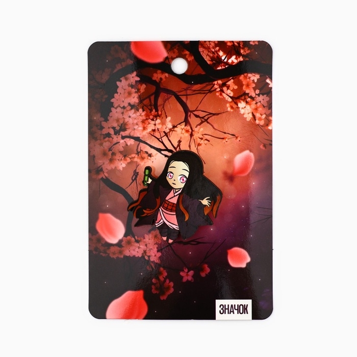 Значки деревянные &laquo;Аниме&raquo; в шоубоксе, 20 шт