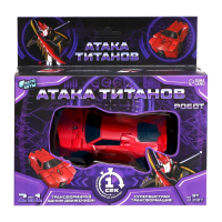 Робот &laquo;Спорткар&raquo;, трансформируется одним движением